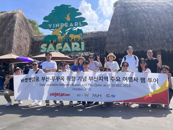Vietjet Air, new Busan-Phu Quoc route, Commemorative fam tour