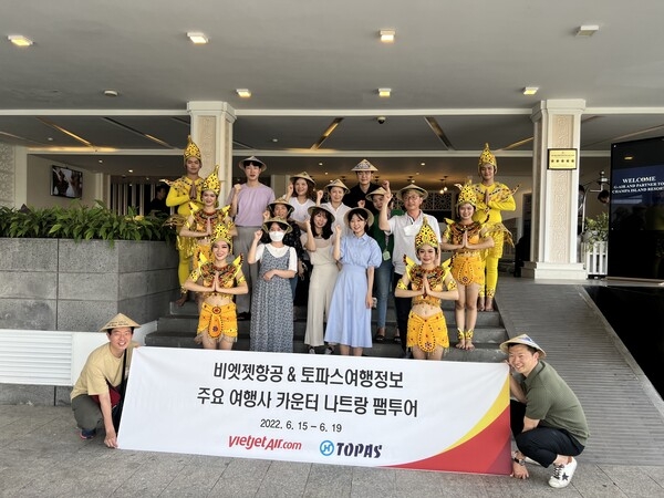 Vietjetair and Topas Organize Nha Trang Fam Tour for Top Travel Agents